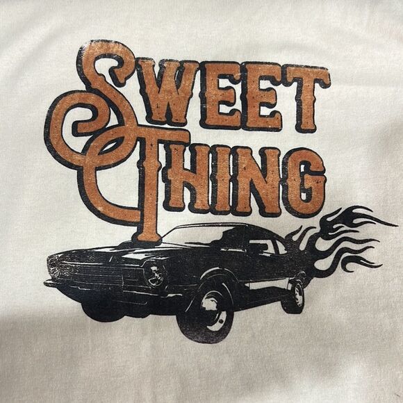 Charlie Holiday Cream Graphic Tee - Picture 5 of 7